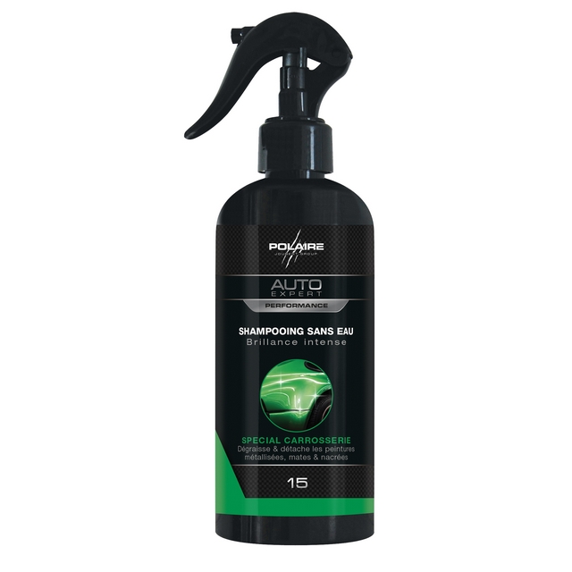 SHAMPOING SANS EAU Polaire Auto Expert – Pulvérisateur 500 ml