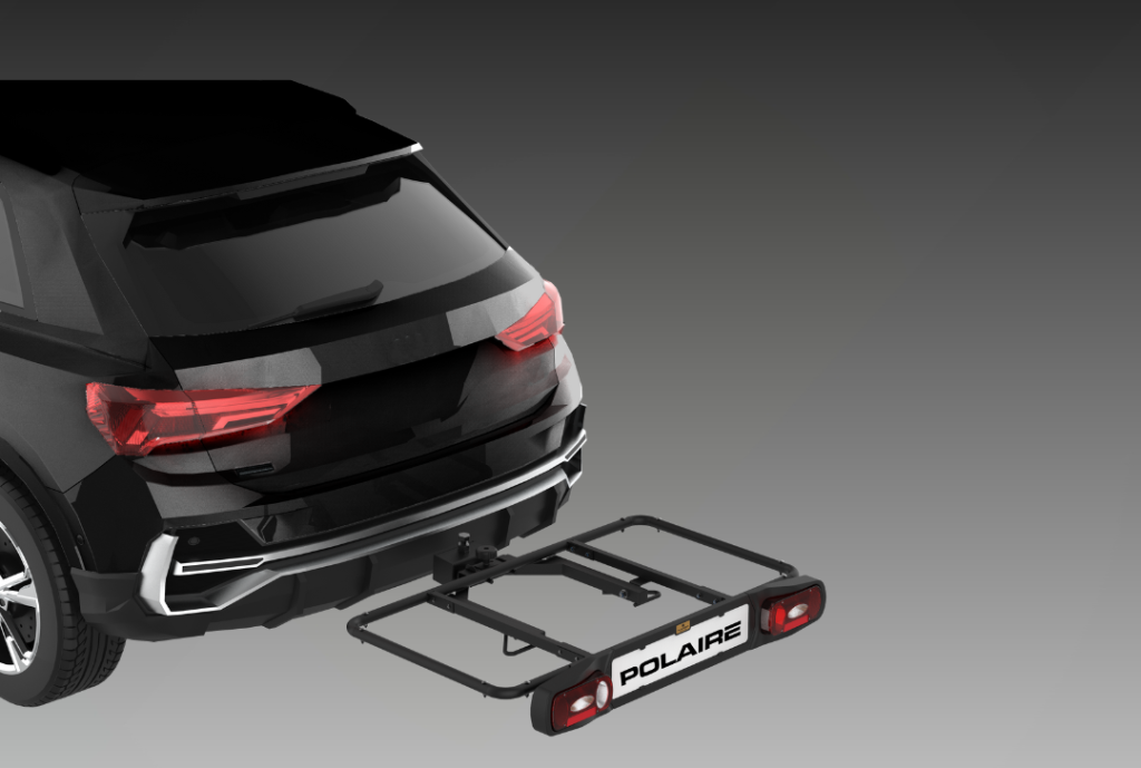 Zoom sur plateforme dde la gamme CARGO-FLEX vendu par POLAIRE