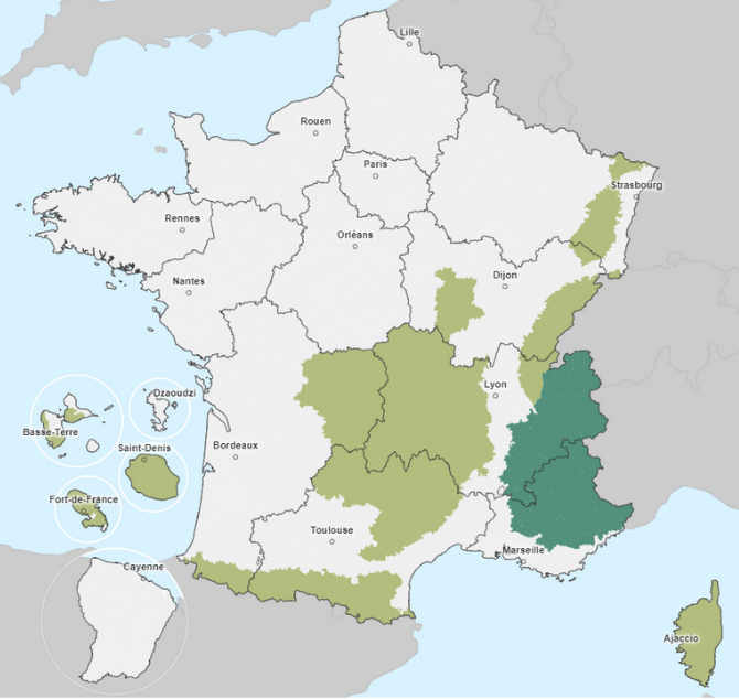 Carte massifs Loi Montagne