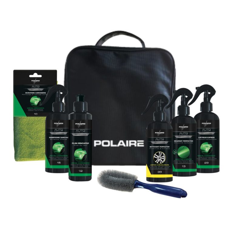 Pack CARROSSERIE produits d’entretien voiture – Polaire Auto Expert