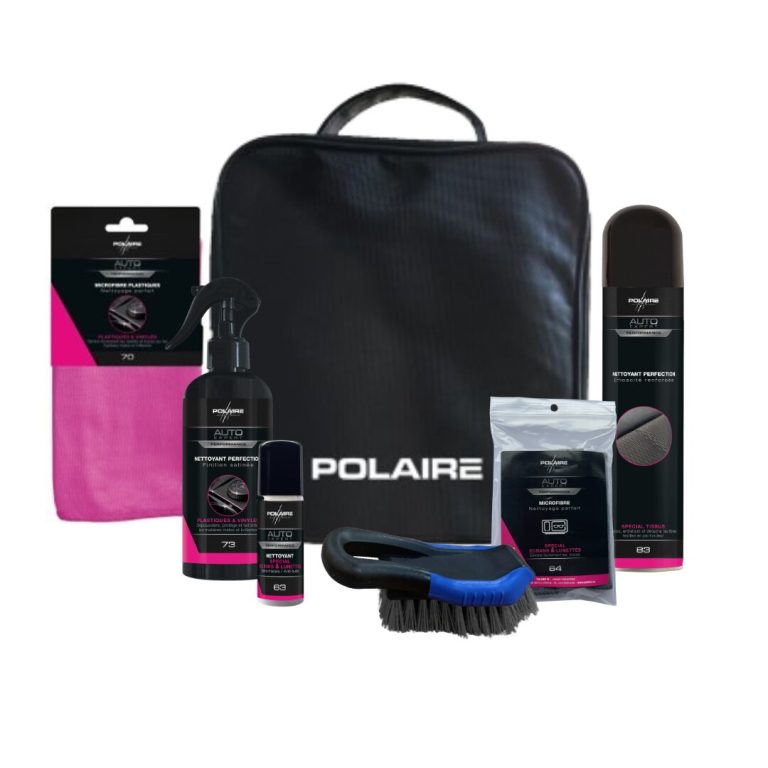 Pack INTÉRIEUR produits d’entretien voiture – Polaire Auto Expert