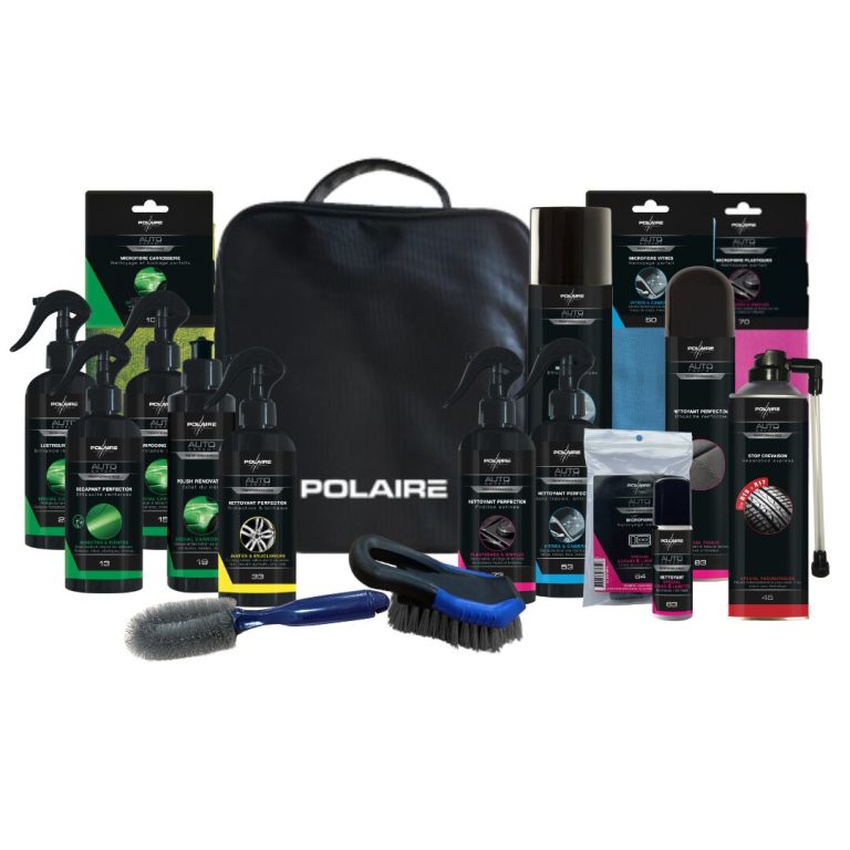 Pack PREMIUM produits d’entretien voiture – Polaire Auto Expert